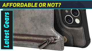 HBYLEE iPhone 15 Pro Max Wallet Case: The Ultimate Hands-Free Protection!