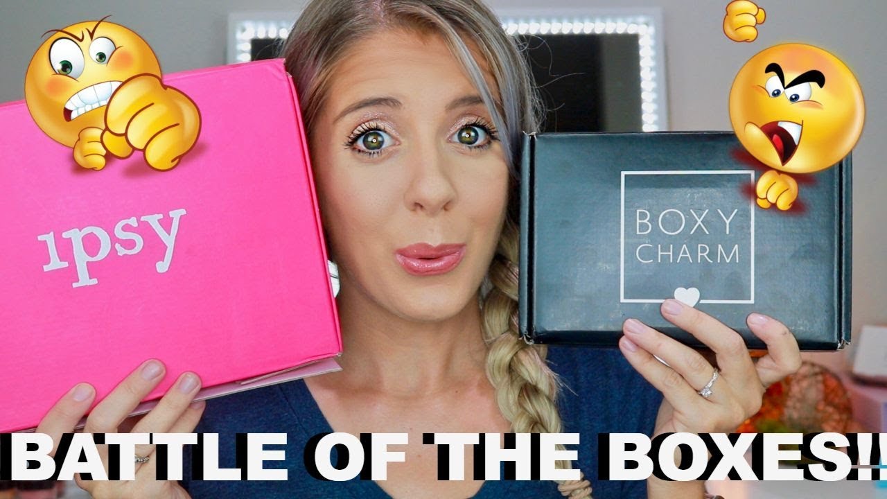 BoxyCharm VS IPSY Glam Bag Plus Who Will Win?! August 2019 Edition