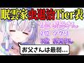 【眠雲ツクリ】ツクリ家Tier表！？虫に強い母と最弱の父ww #ミリプロ #vtuber