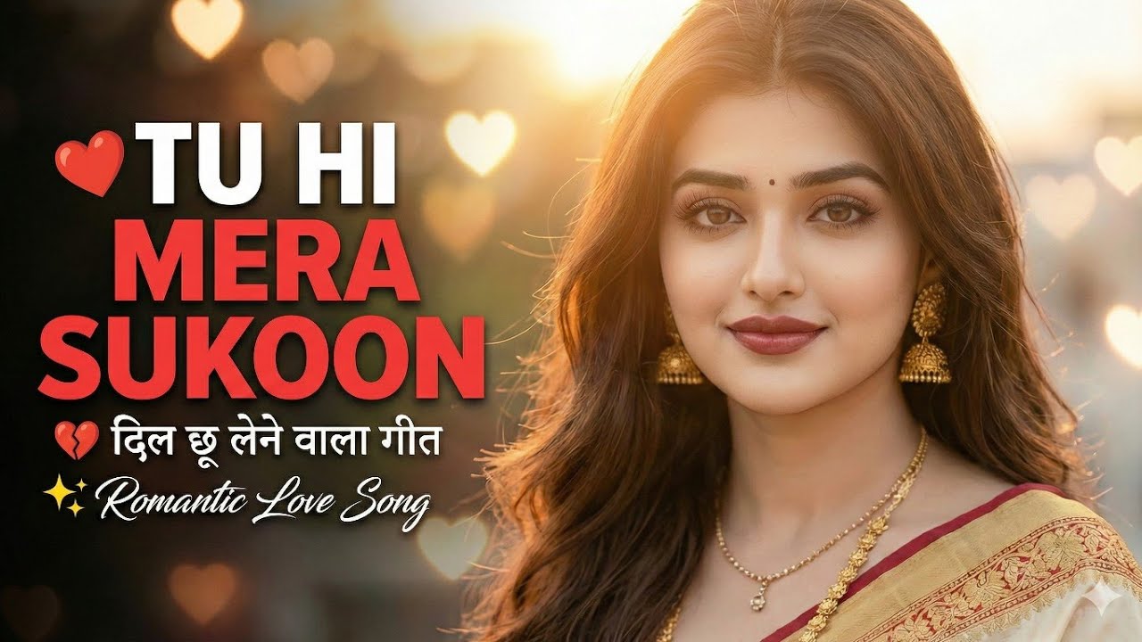 TU HI MERA SUKOON ❤️ | Dil Chu Lene Wala Romantic Hindi Song | New Love Song 2026