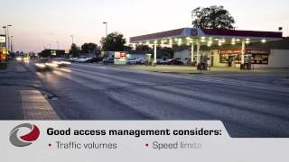Determining where we place access to DOT owned roads