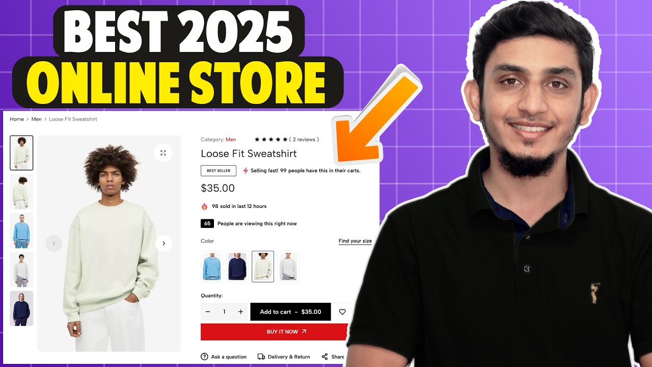 How to Create an eCommerce Website with WordPress & Ecomus Theme – ONLINE STORE 2025