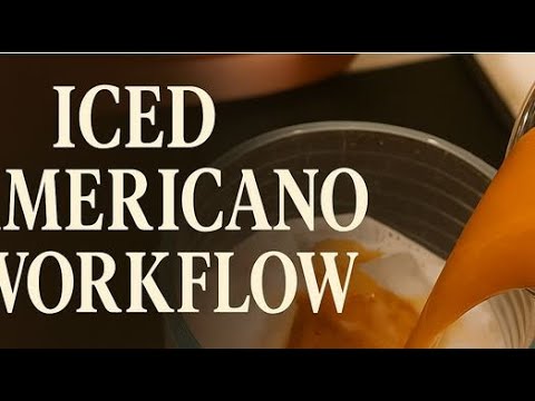 How I Make the Ultimate Iced Americano!