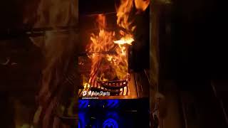 Dorade mal flambiert :-)