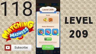 Matching Madness: Match 3 Puzzle games. Level 209 #tinytacticsgames screenshot 1