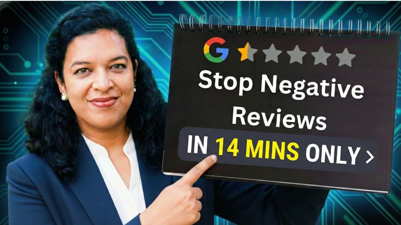 How To Stop Negative Reviews on Google Business Profile using AI Voice Agent(ex Medspa)