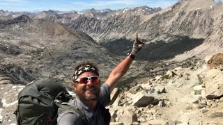 Pacific Crest Trail #63.   The back side of Forester Pass on the PCT.