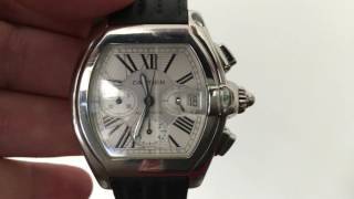 cartier roadster xl leather strap