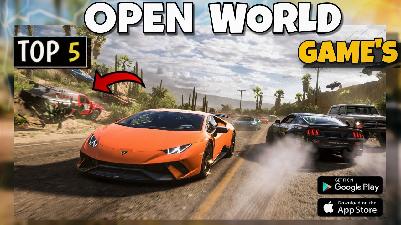 Top 5 Car Games Like Forza Horizon For Android New Car Driving Games
