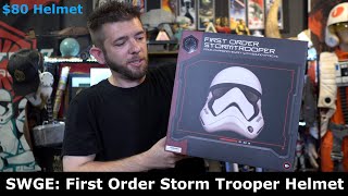 Star Wars Galaxy's Edge: First Order Storm Trooper Helmet Review ( $80 )