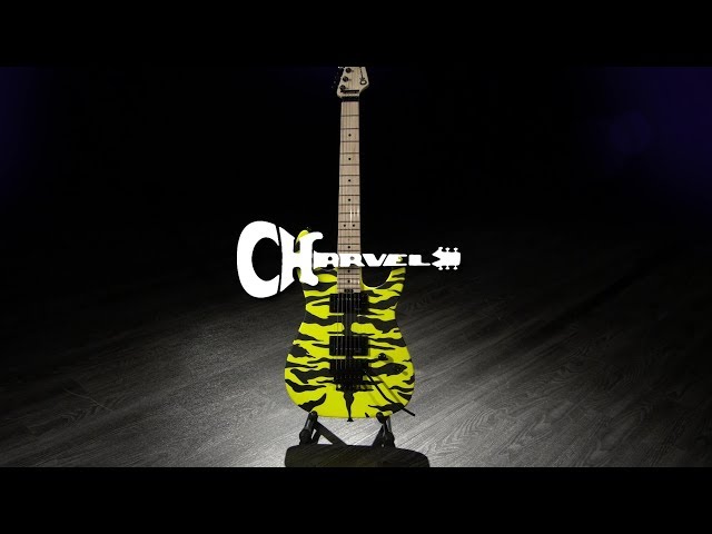 ギター Charvel SatchelSignaturePro-ModDK-22 Charvel Pro Mod Satchel Signature DK, Yellow Bengal | Gear4music