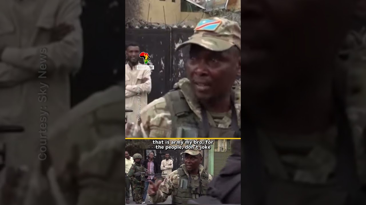 M23 leader monitors the evacuation of Romanian mercenaries 