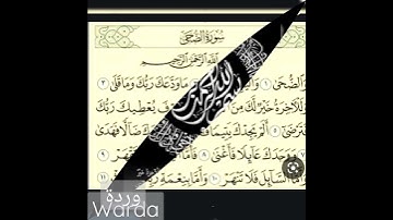 سورة الضحى تجويد فضيلة الشيخ ماهر المعيقلي