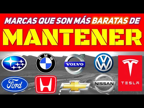 Estas son las marcas más BARATAS DE MANTENER según "CAR EDGE"