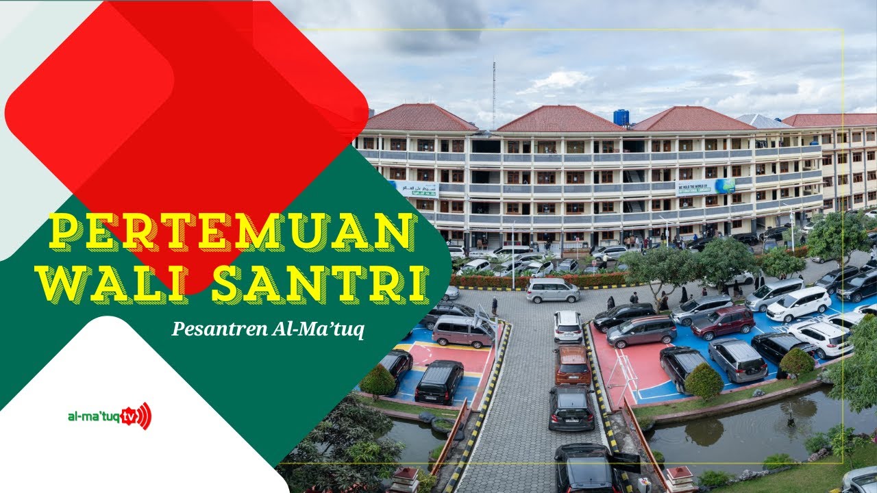 PERTEMUAN WALI SANTRI DAN PEMBAGIAN RAPORT DI PESANTREN AL-MA'TUQ