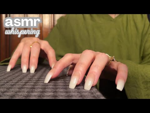 ASMR * Fabric Scratching & Mental Health 