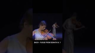 Making phrases in Bach Fugue from Sonata N. 1 g - moll Arseniya Sibilyova violin Арсения Сибилёва