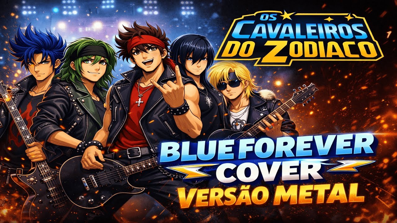 CAVALEIROS DO ZODÍACO – BLUE FOREVER | METAL 🔥 Nostalgia Pesada