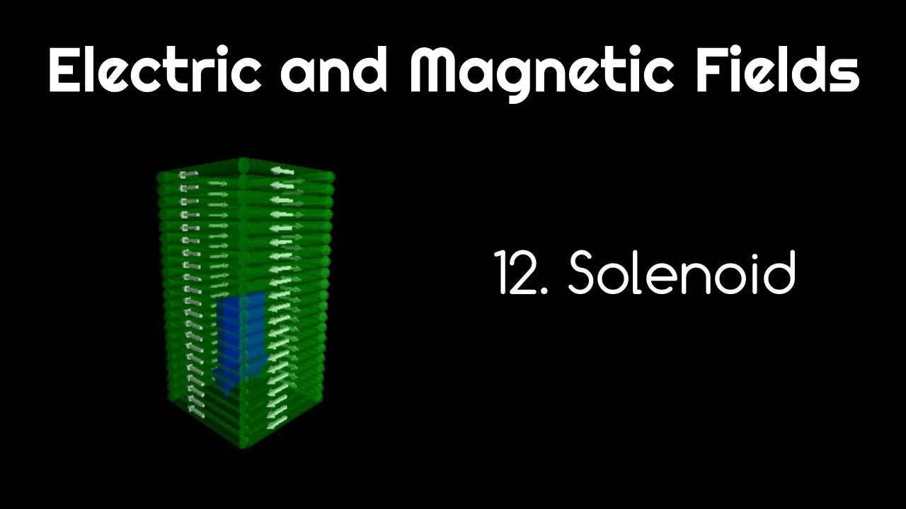 Electric and Fields 12. Solenoid YouTube