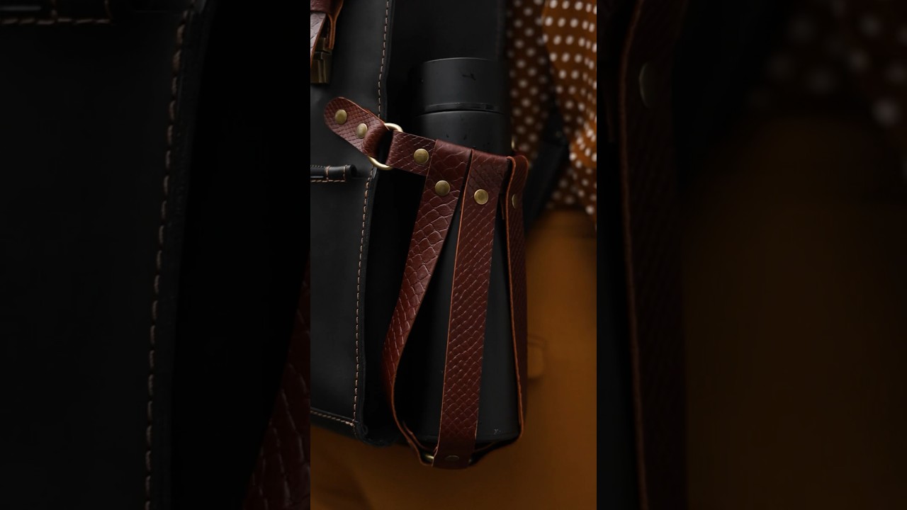 New Leather Design: Unique Water Bottle Holder | My Ideas and Inspiration 