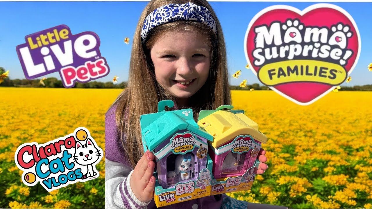 Clara Reviews Mama Surprise Pets! | Little Live Pets from Smyths