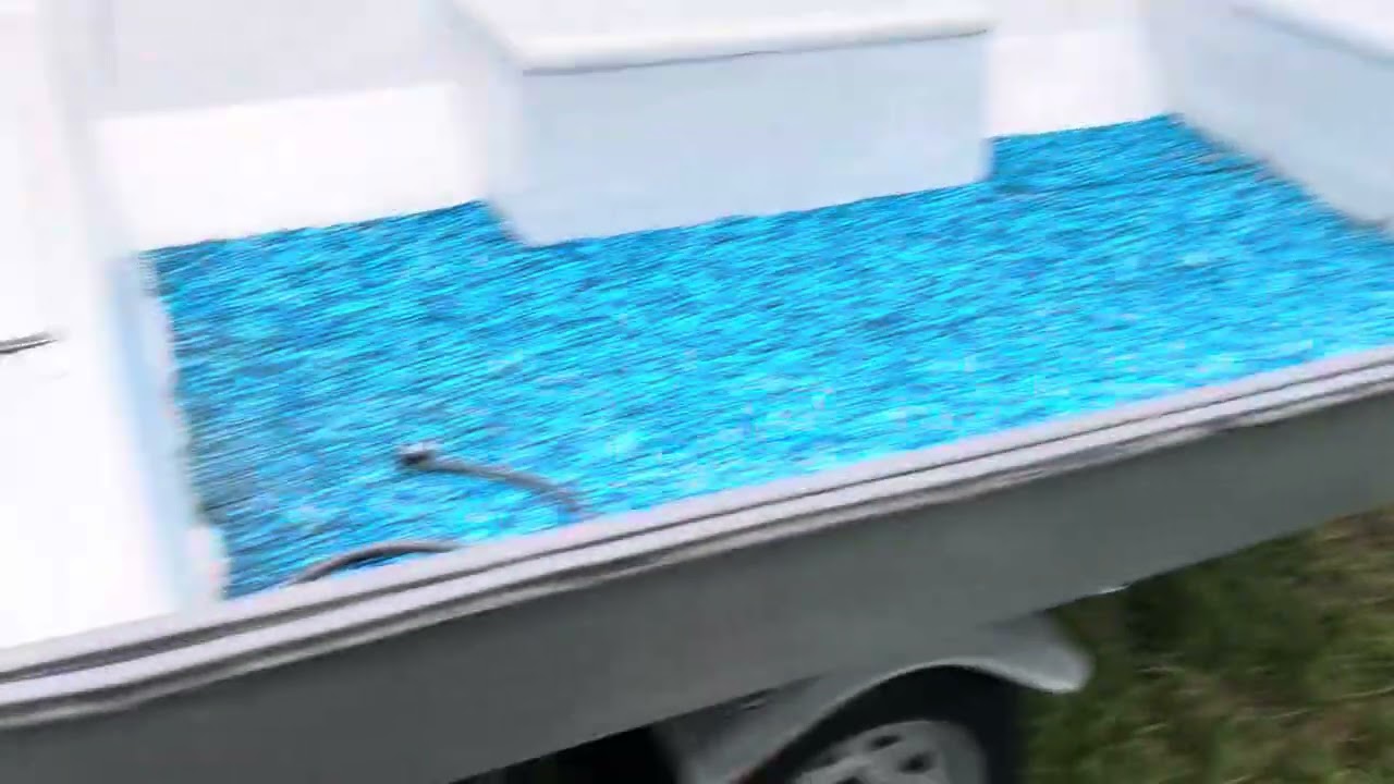 Update on the skiff… 15ft indian river boat refurb