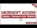 Что такое ключевые поля и индексы в БД Microsoft Access