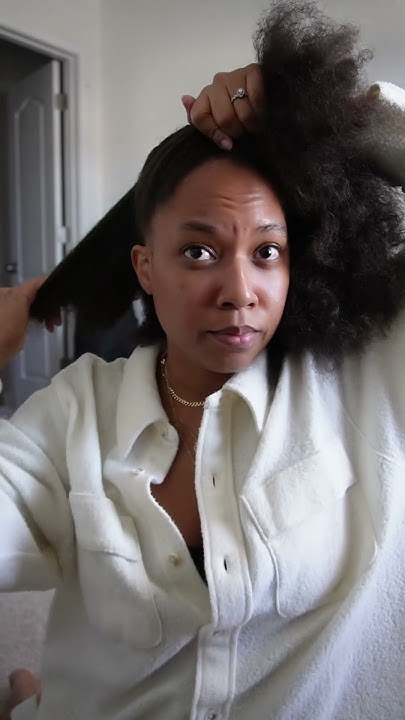  Easy wash day routine doing a braid out on curly hair, #curlyhairstyles ...