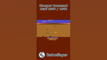 Chopper Command Gameplay Atari 2600 #retrogaming #atari2600 #choppercommand