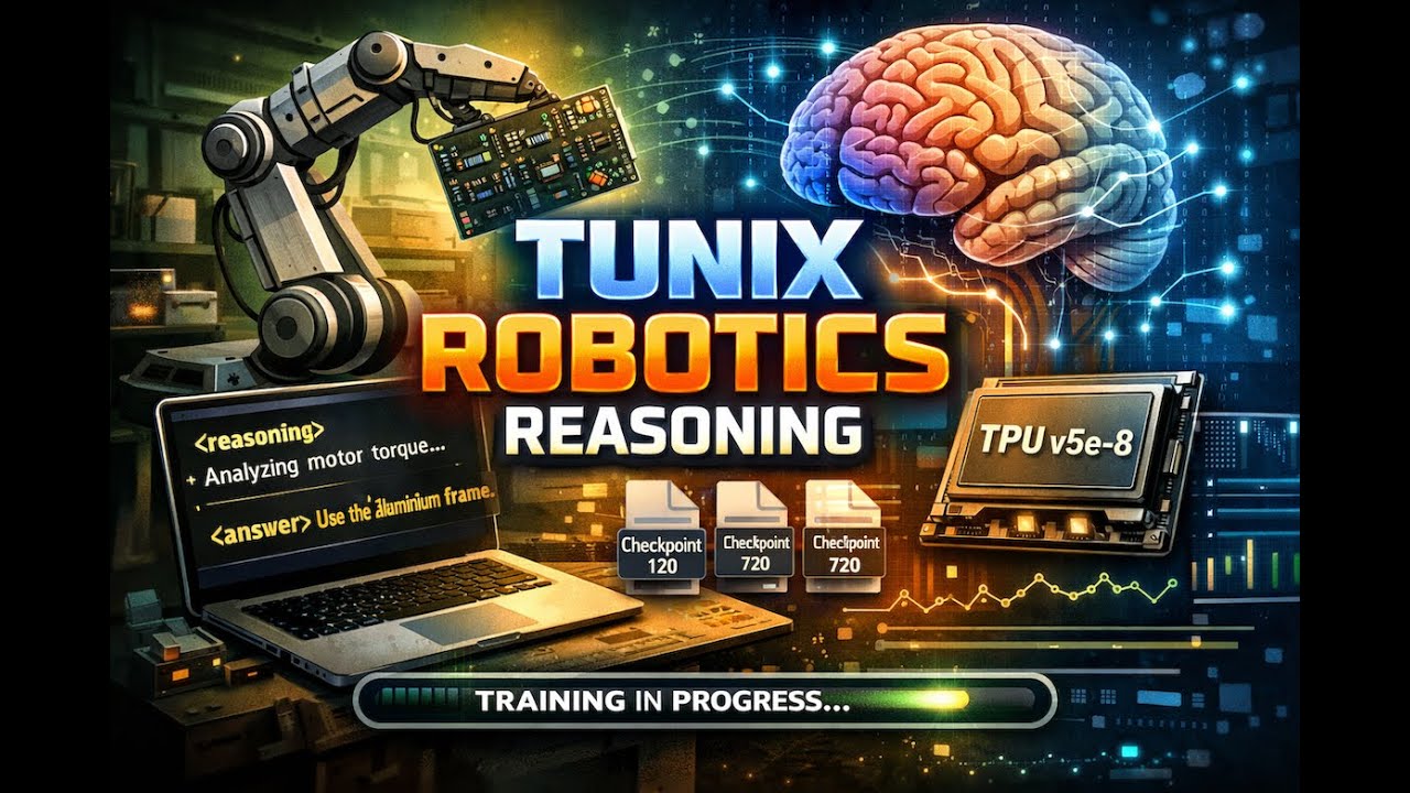 Tunix Hackathon with Gemma 2B LoRA SFT for Robotics Reasoning