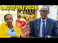 IBYEMEZO BY INAMA Y ABAMINISITERI Le03 05 2026 IBICIRO BYA GAZE N INGENDO BIRAKEMUTSE KUBANYARWANDA 