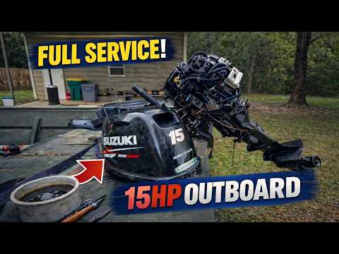 Suzuki 15hp outboard full service