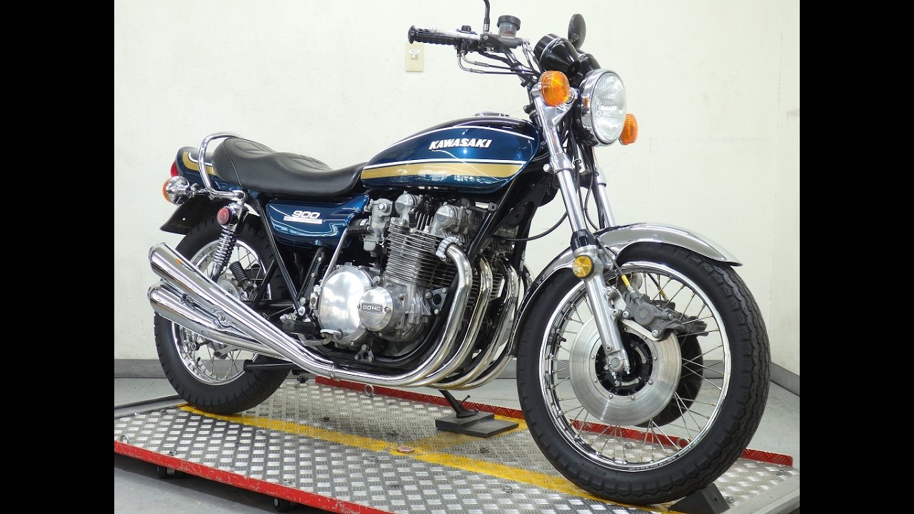 59131 KAWASAKI Z1 900SuperFour 始動動画 Z1F 社外4本出し