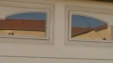 Flexing garage windows with One 12" kicker l7.