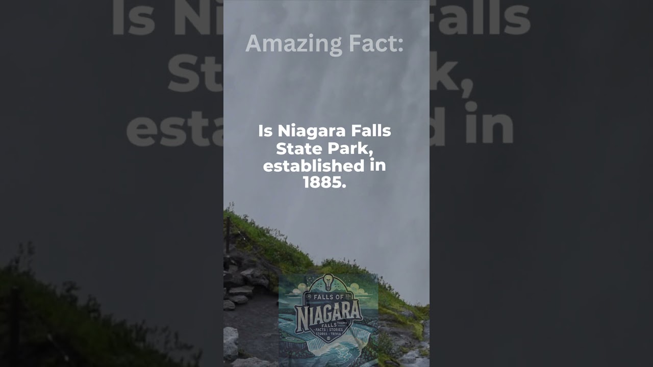 Niagara Falls: Home to America's Oldest State Park 