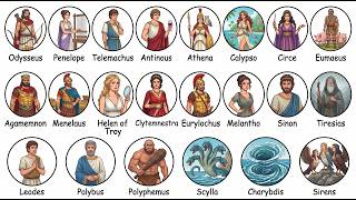 Every Character in The Odyssey Explained in 9 minutes