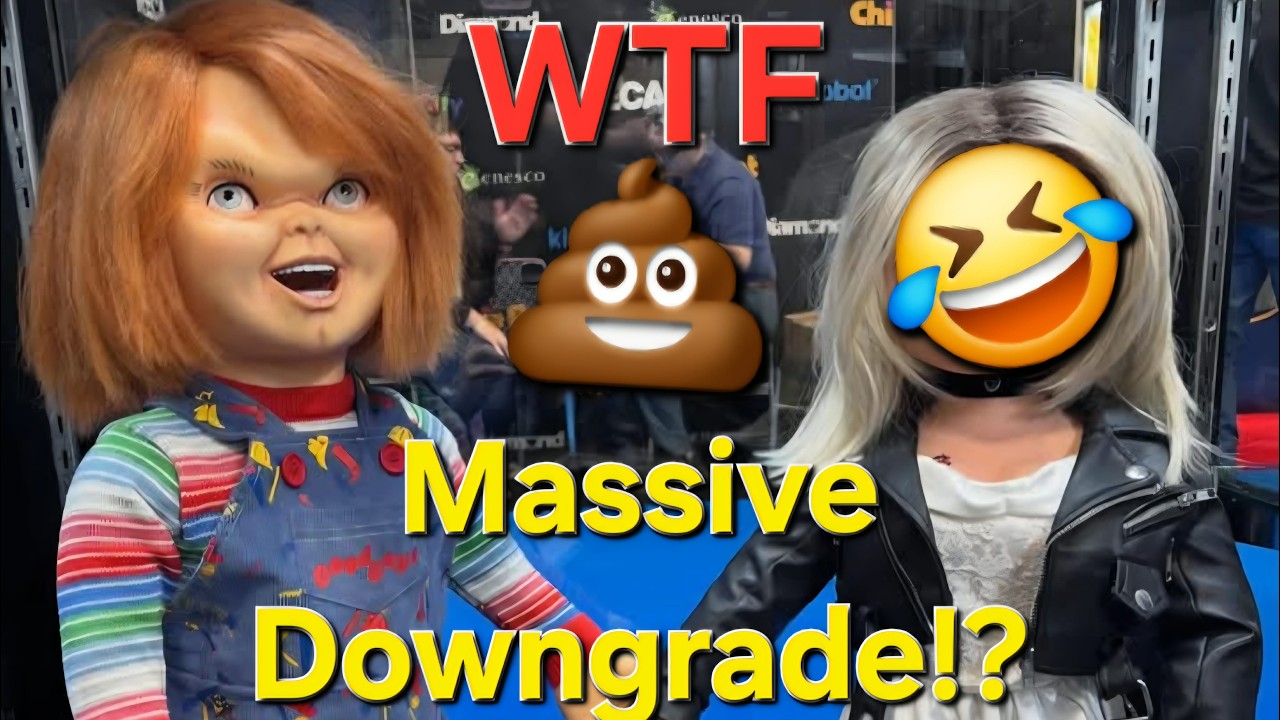 NECA’s Life Size Chucky & Tiffany… What Happened! Huge Downgrade ? #neca