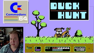 Commodore 64 - DUCK HUNT - NEW 2022 Game Port