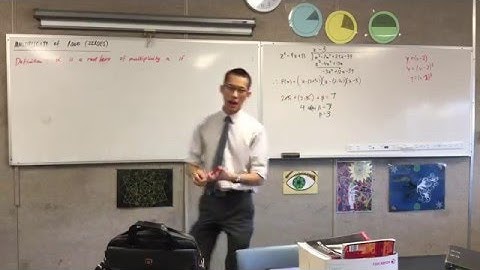 Multiplicity of Roots (1 of 2: Noticing patterns with derivative of multiple root polynomials)