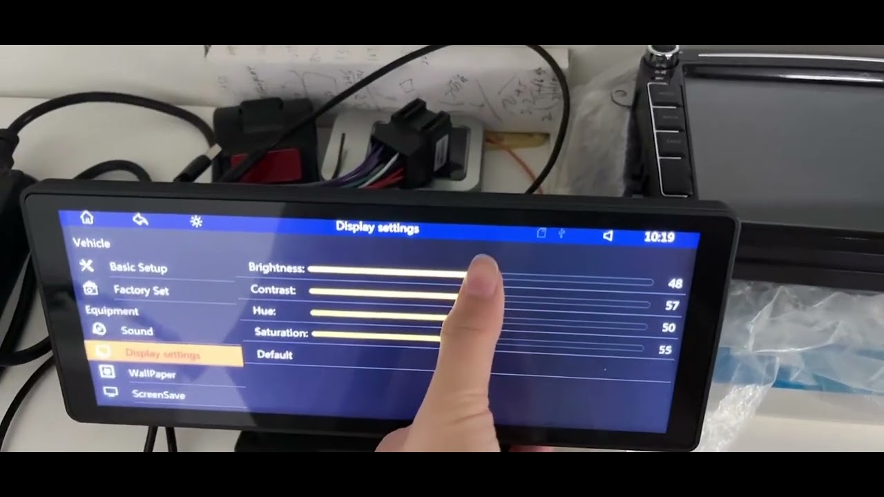Screen Adjuster Adjust the color of the screen - YouTube