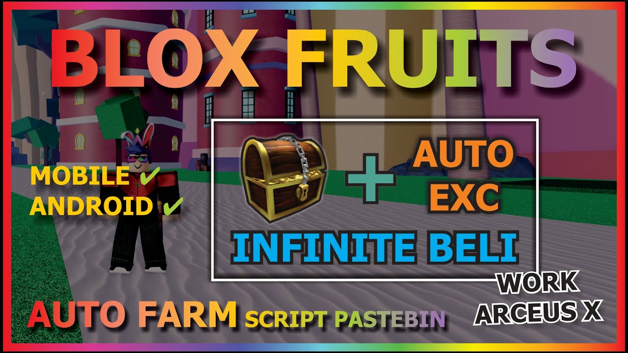 Blox Fruits Script  AutoFarm Level, Auto Saber -2023
