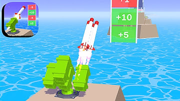 Rocket Rush 3D ​- All Levels Gameplay Android,ios (Part 2)