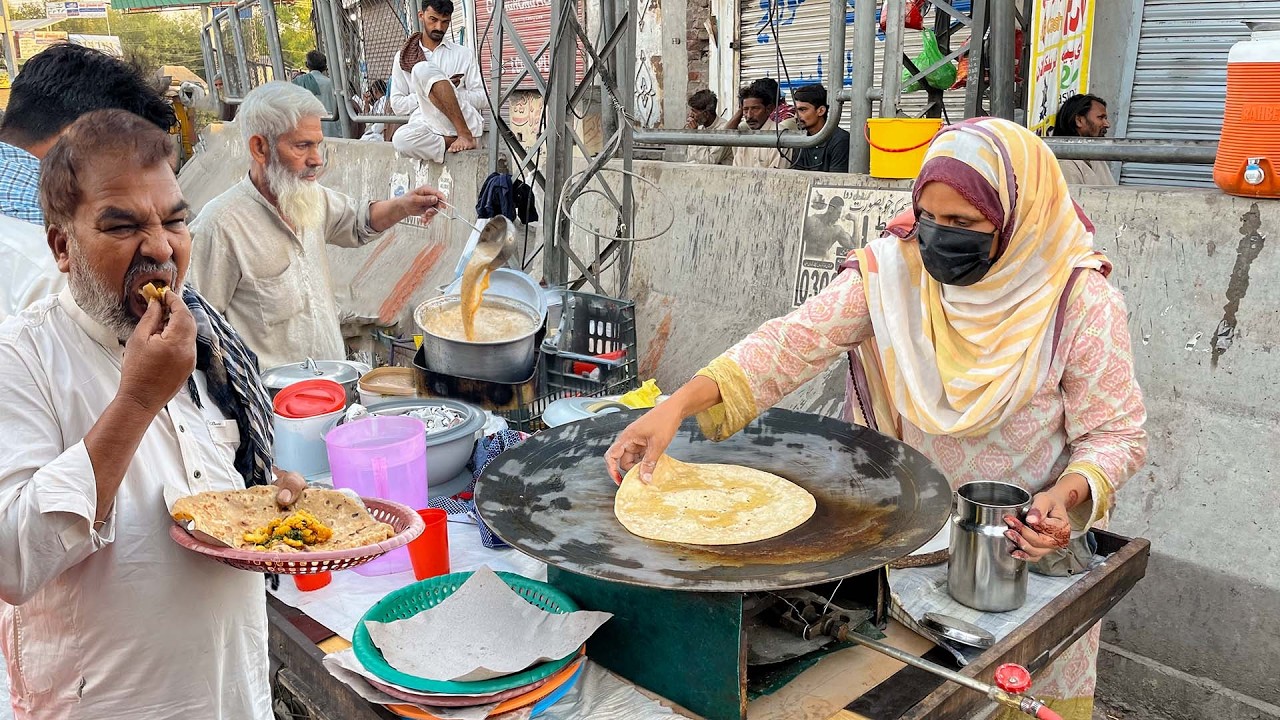 THE UNDEFEATED PARATHA QUEENS OF LAHORE: A COMPLETE DOCUMENTARY OF FEMALE STREET FOOD VENDORS