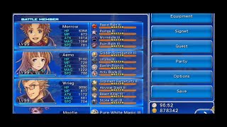 FFD2 Morrow, Aemo and Wreig Signet build vs Final boss