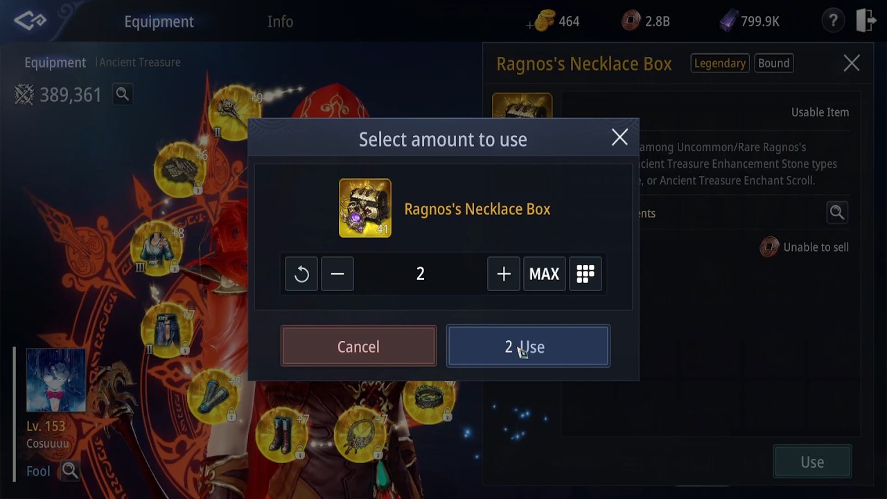 Opening 41pcs Ragnos' Necklace Boxes
