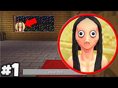 I Found Scary MOMO GIRL  in Minecraft 