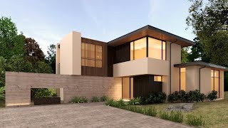 SketchUp VRay 5 EXTERIOR  #1  (VRay Environment + HDRI)