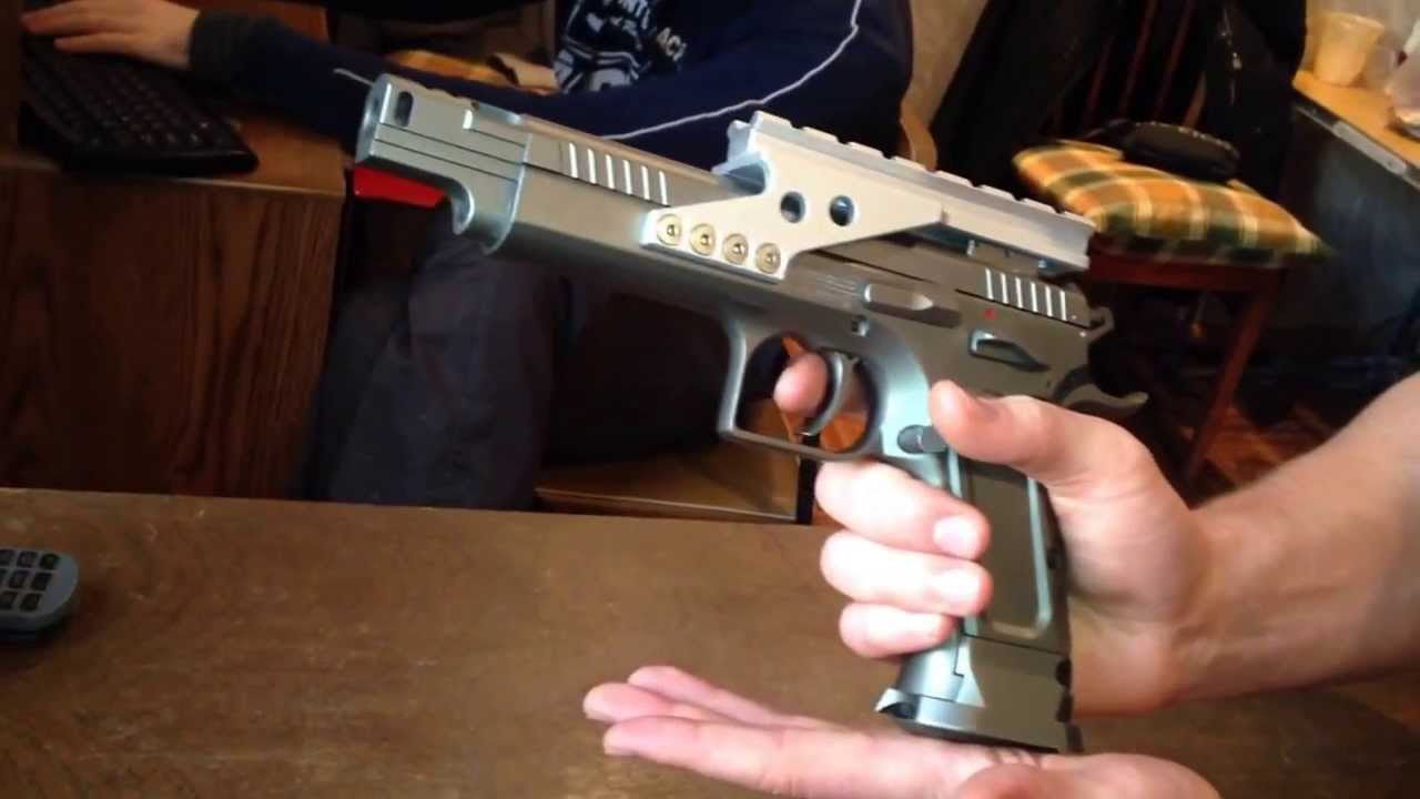 Пневматический пистолет Swiss Arms Tanfoglio Gold Custom 4,5mm