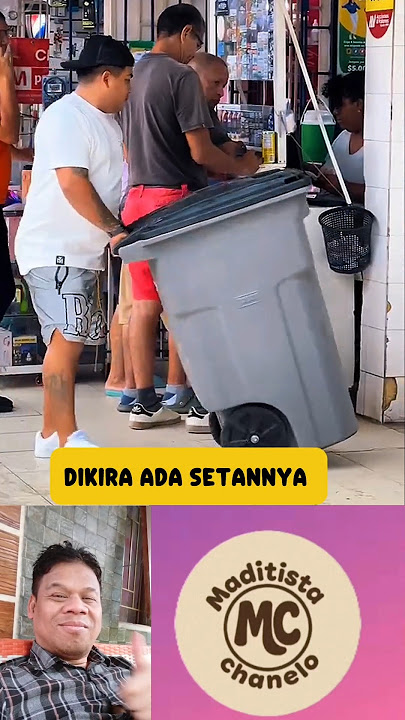 Bak sampah misterius 🤣 #shortvideo #lucu #ngakak #comedy #komedi