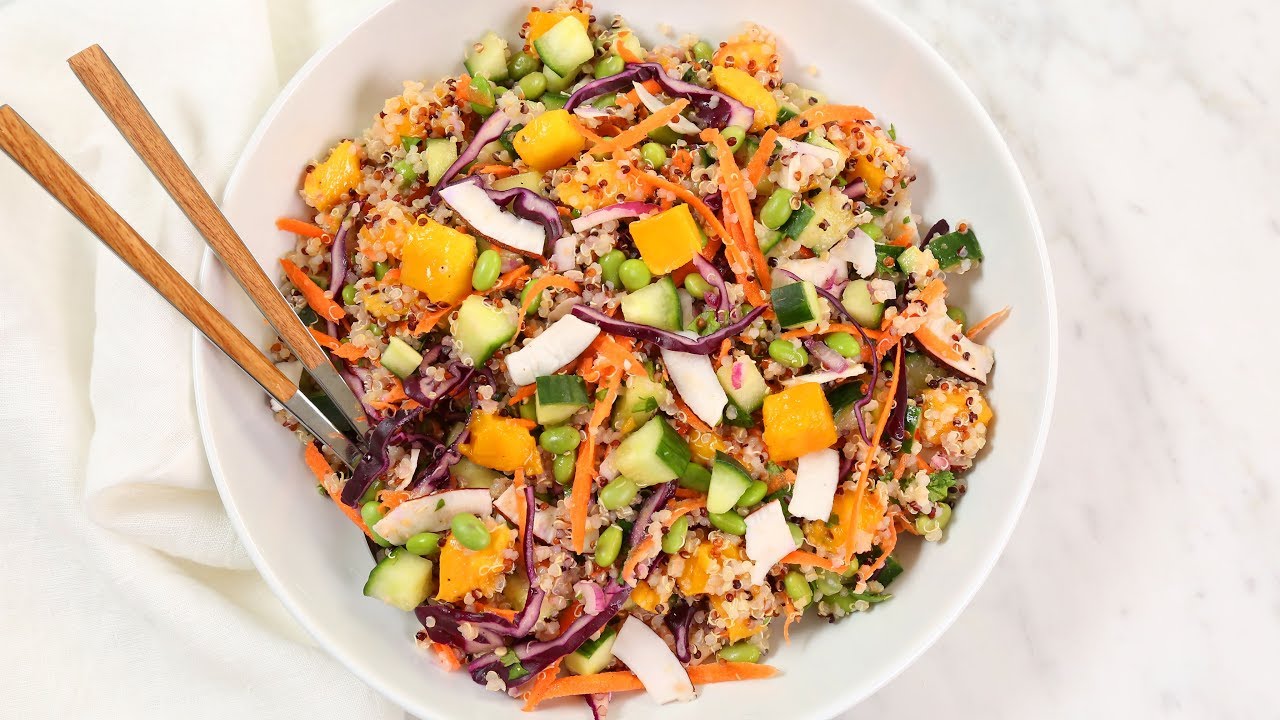 3 Healthy Quinoa Salad Recipes | The Domestic Geek